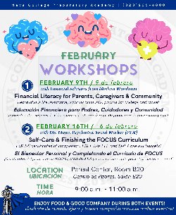 february workshops